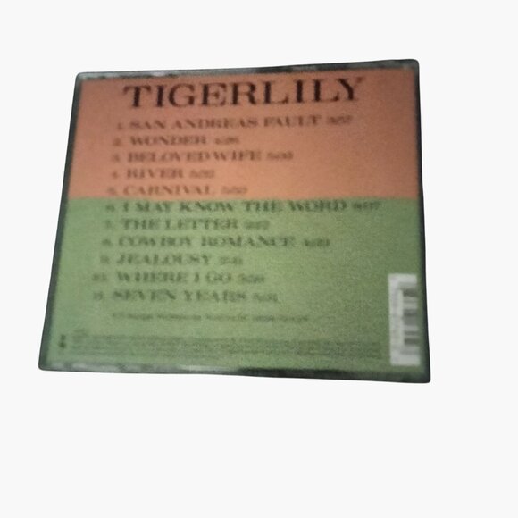 Natalie Merchant Tigerlily CD Album - Picture 2 of 5